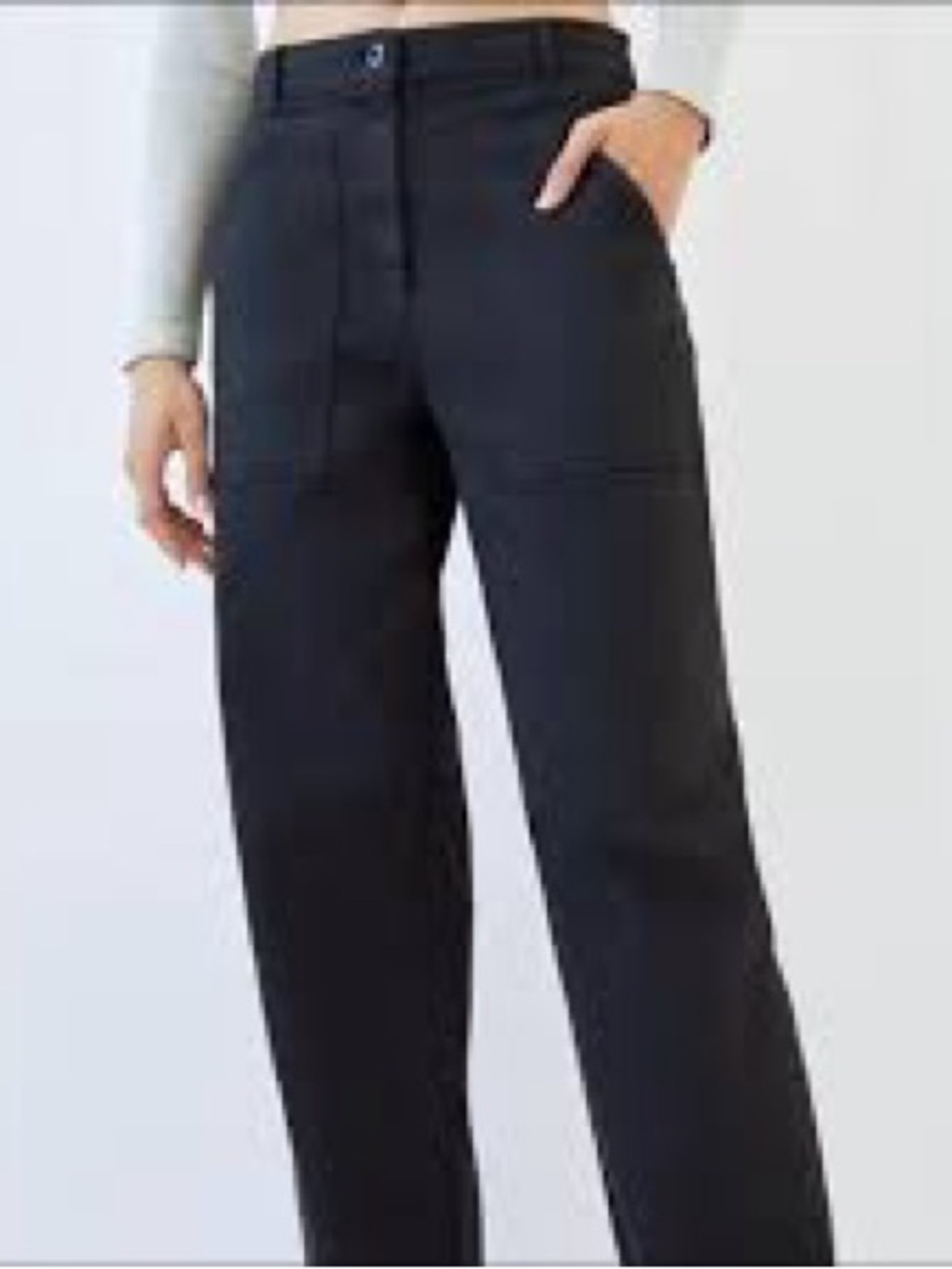 Wilfred Wide Leg Pants in Black